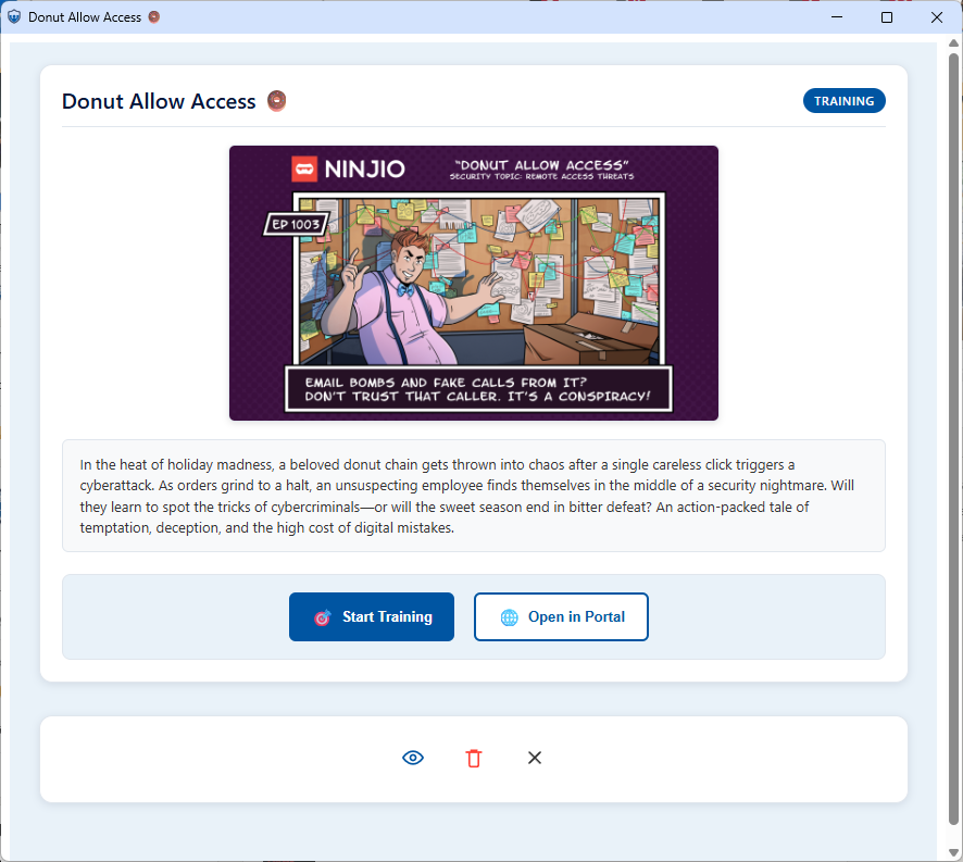 PHISH360 reality-based training